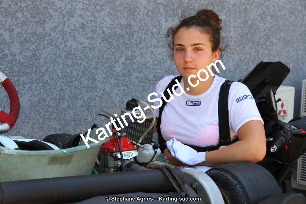 Keira ADIL — 07/06/2015 : 4ème manche du Championnat du Sud à Ganges (Photos Stéphane Agnus) 2015 — karting