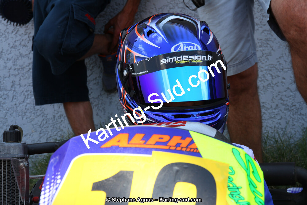 Loris CABIROU — 07/06/2015 : 4ème manche du Championnat du Sud à Ganges (Photos Stéphane Agnus) 2015 — karting