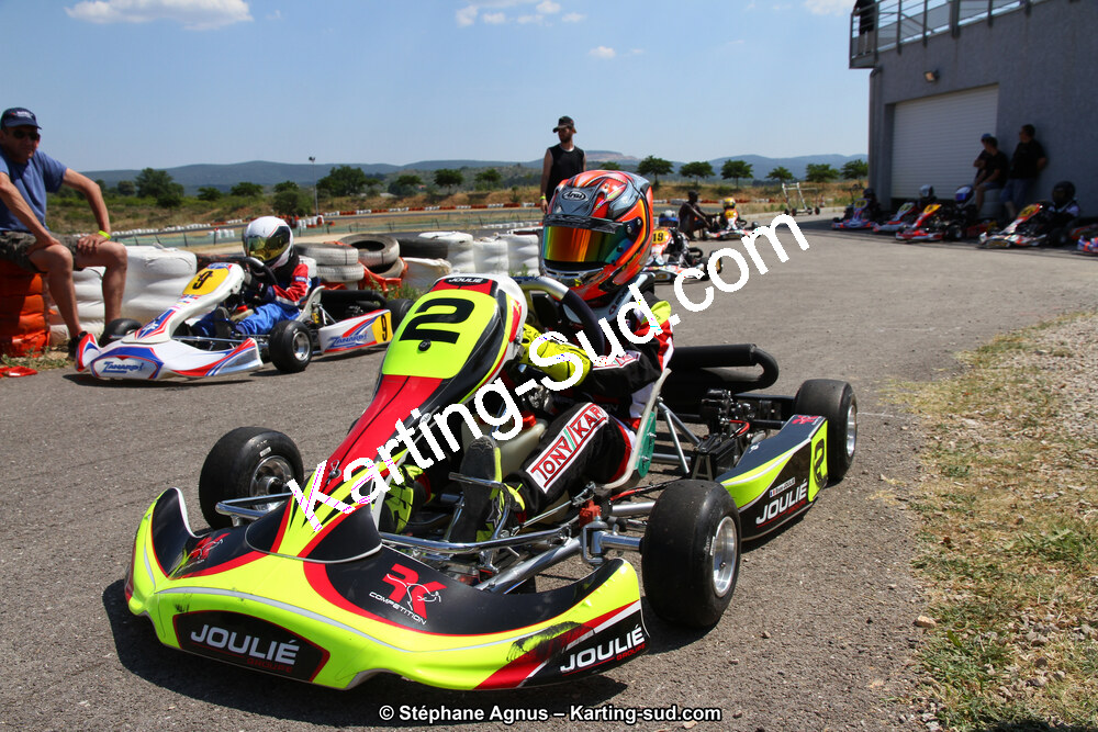 Enzo JOULIE — 07/06/2015 : 4ème manche du Championnat du Sud à Ganges (Photos Stéphane Agnus) 2015 — karting