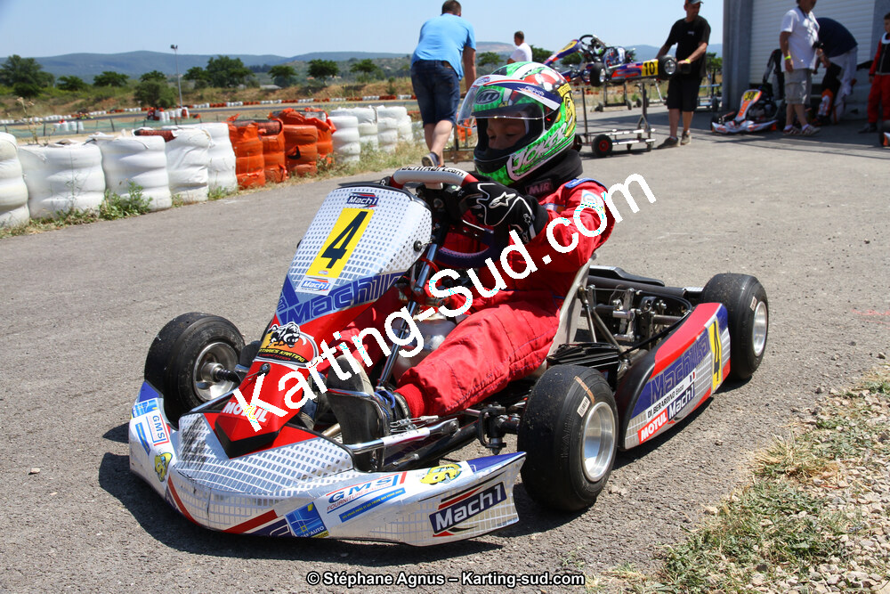 Enzo DI BERARDINO — 07/06/2015 : 4ème manche du Championnat du Sud à Ganges (Photos Stéphane Agnus) 2015 — karting