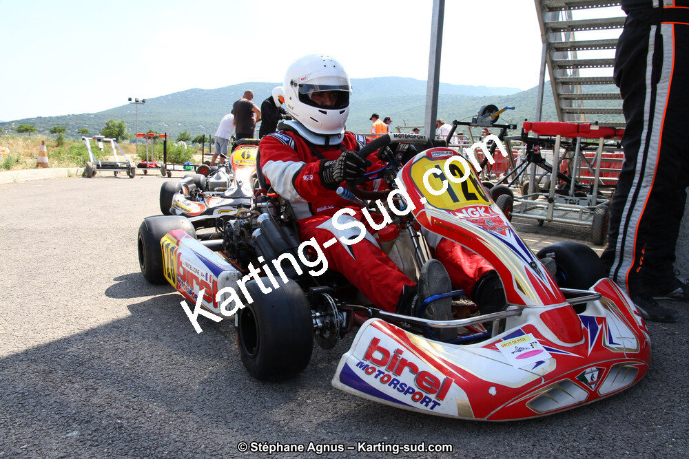 Olivier VERCELLONE — 07/06/2015 : 4ème manche du Championnat du Sud à Ganges (Photos Stéphane Agnus) 2015 — karting