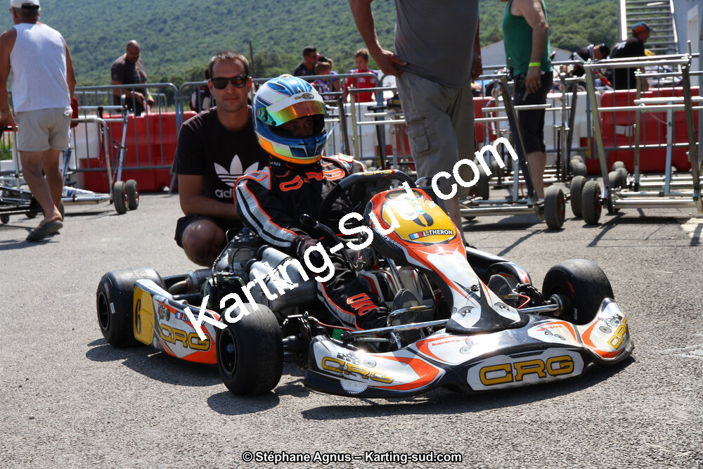 Laurent THERON — 07/06/2015 : 4ème manche du Championnat du Sud à Ganges (Photos Stéphane Agnus) 2015 — karting