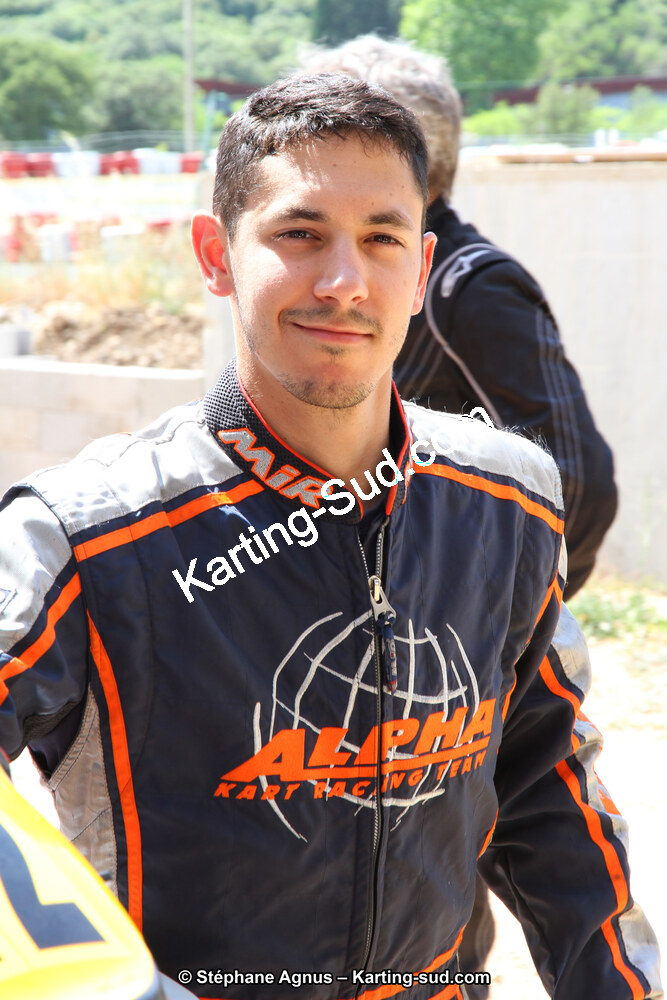 Fabien CHAINE — 07/06/2015 : 4ème manche du Championnat du Sud à Ganges (Photos Stéphane Agnus) 2015 — karting