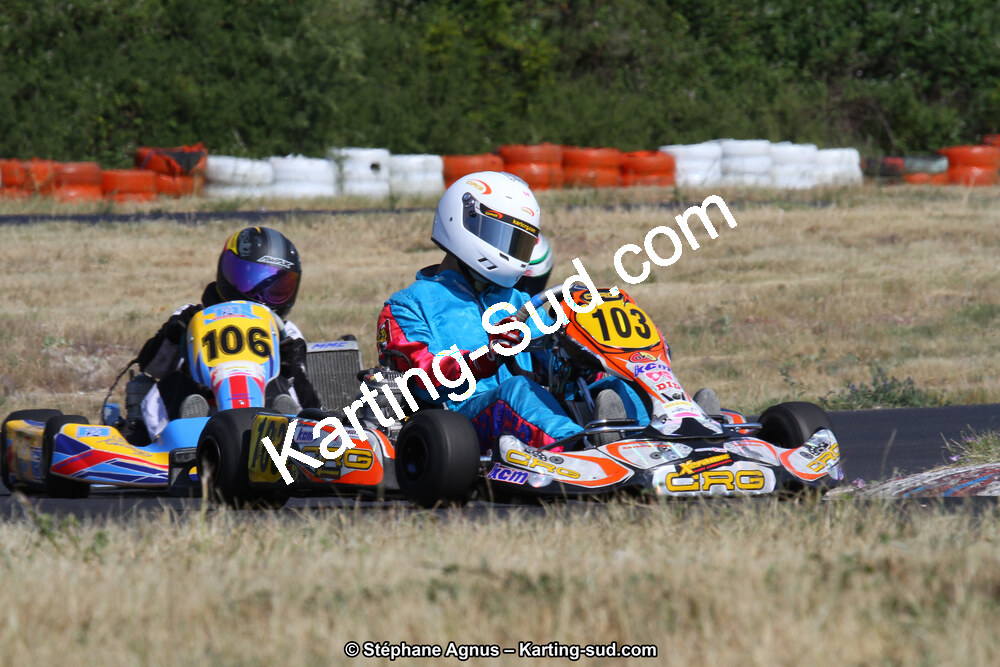 Lucas BARRANGER — 07/06/2015 : 4ème manche du Championnat du Sud à Ganges (Photos Stéphane Agnus) 2015 — karting