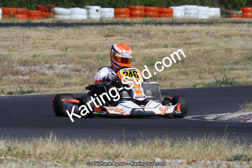 Alexis GERDIL — 07/06/2015 : 4ème manche du Championnat du Sud à Ganges (Photos Stéphane Agnus) 2015 — karting
