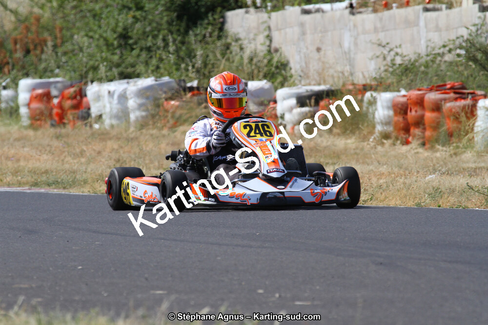 Alexis GERDIL — 07/06/2015 : 4ème manche du Championnat du Sud à Ganges (Photos Stéphane Agnus) 2015 — karting