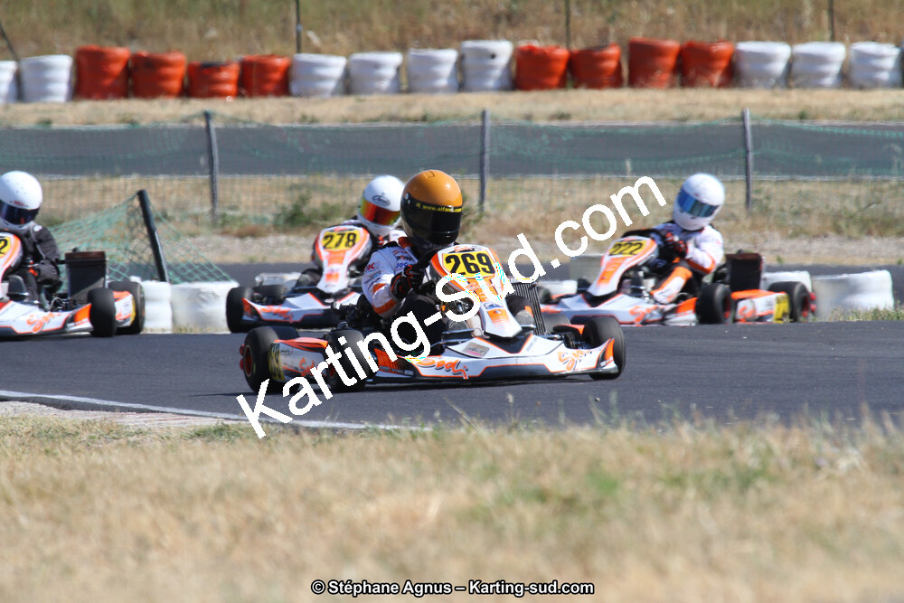 François SIMOUNET — 07/06/2015 : 4ème manche du Championnat du Sud à Ganges (Photos Stéphane Agnus) 2015 — karting