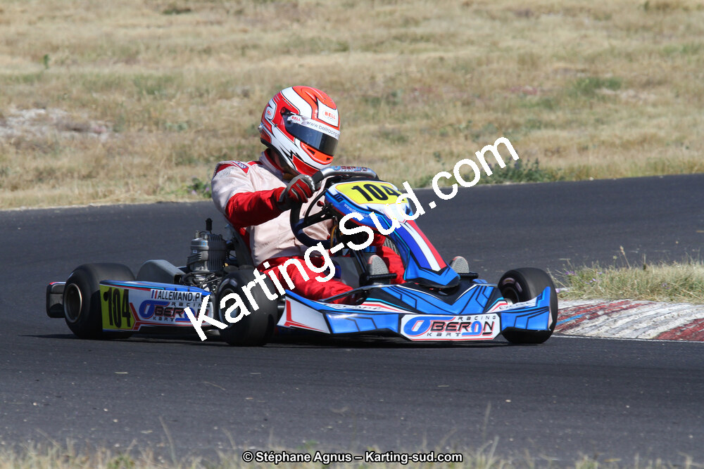 Pierre ALLEMAND — 07/06/2015 : 4ème manche du Championnat du Sud à Ganges (Photos Stéphane Agnus) 2015 — karting