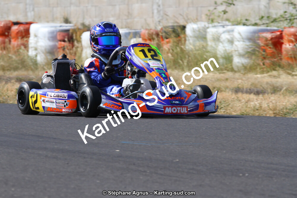 Loris CABIROU — 07/06/2015 : 4ème manche du Championnat du Sud à Ganges (Photos Stéphane Agnus) 2015 — karting