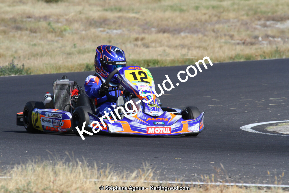 Loris CABIROU — 07/06/2015 : 4ème manche du Championnat du Sud à Ganges (Photos Stéphane Agnus) 2015 — karting