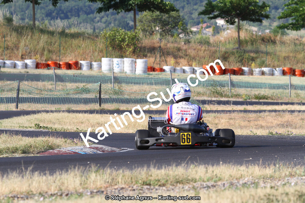 Eric GORON — 07/06/2015 : 4ème manche du Championnat du Sud à Ganges (Photos Stéphane Agnus) 2015 — karting