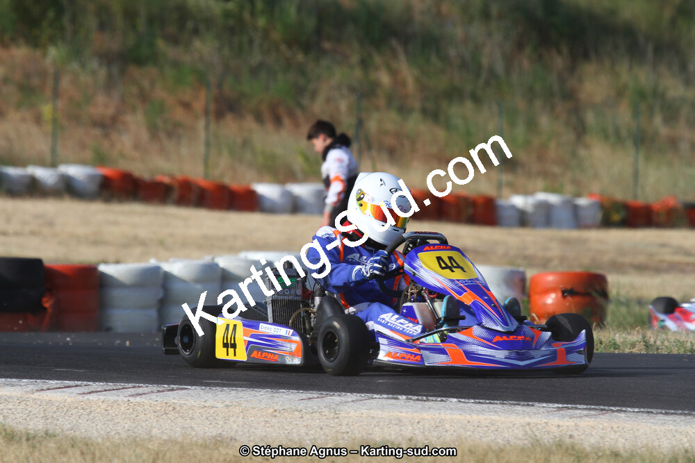 Emeric GOT — 07/06/2015 : 4ème manche du Championnat du Sud à Ganges (Photos Stéphane Agnus) 2015 — karting