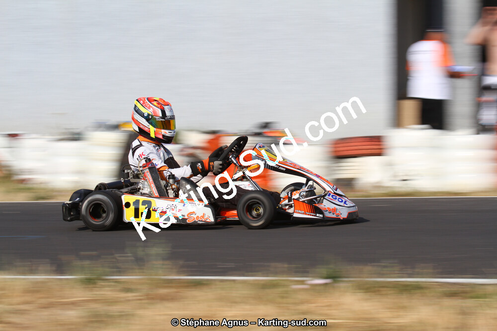 Steven SERVANT — 07/06/2015 : 4ème manche du Championnat du Sud à Ganges (Photos Stéphane Agnus) 2015 — karting