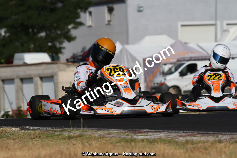 François SIMOUNET — 07/06/2015 : 4ème manche du Championnat du Sud à Ganges (Photos Stéphane Agnus) 2015 — karting