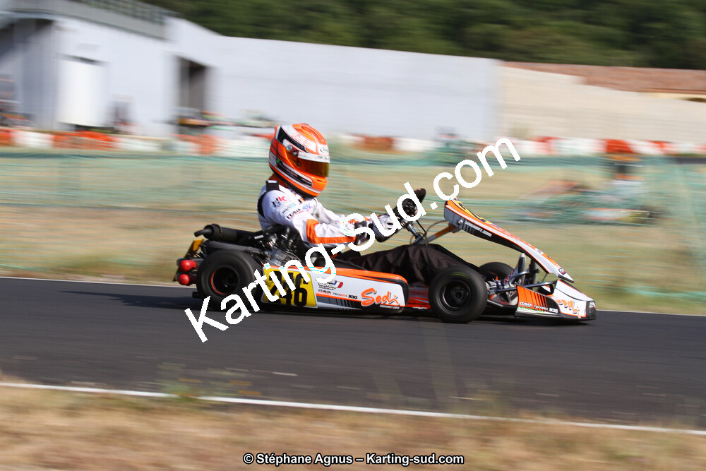 Alexis GERDIL — 07/06/2015 : 4ème manche du Championnat du Sud à Ganges (Photos Stéphane Agnus) 2015 — karting
