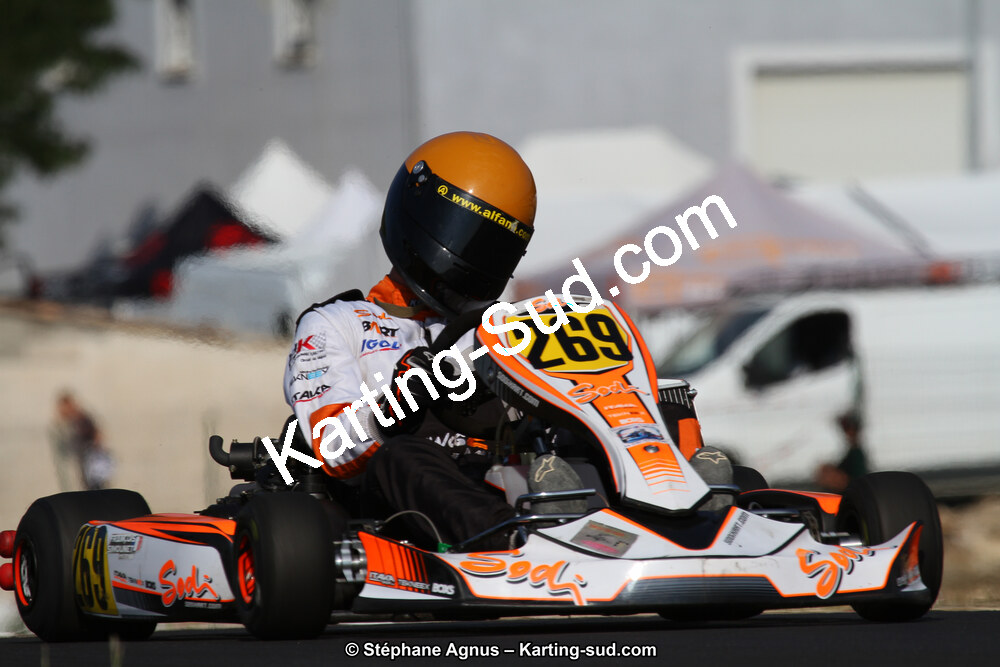 François SIMOUNET — 07/06/2015 : 4ème manche du Championnat du Sud à Ganges (Photos Stéphane Agnus) 2015 — karting