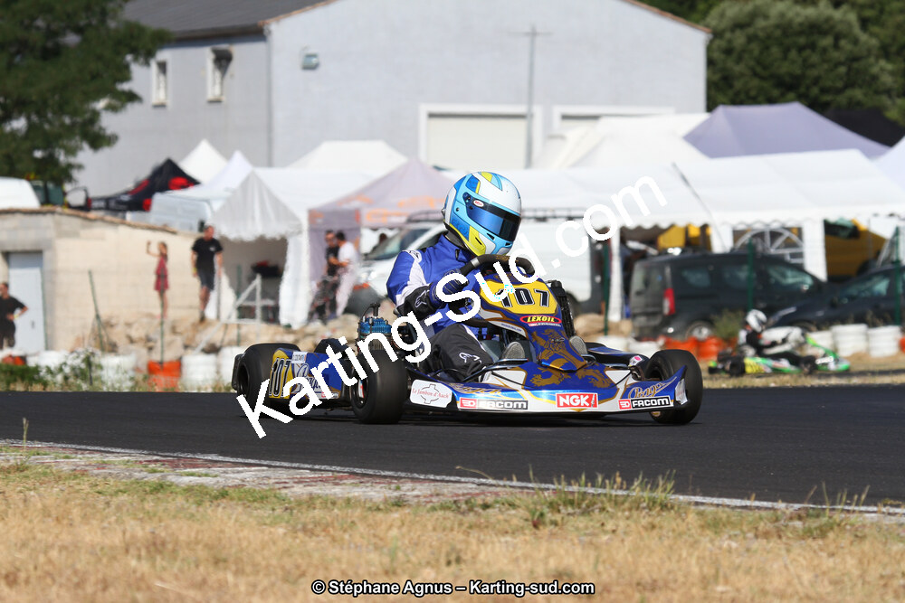Olivier COUTANT — 07/06/2015 : 4ème manche du Championnat du Sud à Ganges (Photos Stéphane Agnus) 2015 — karting