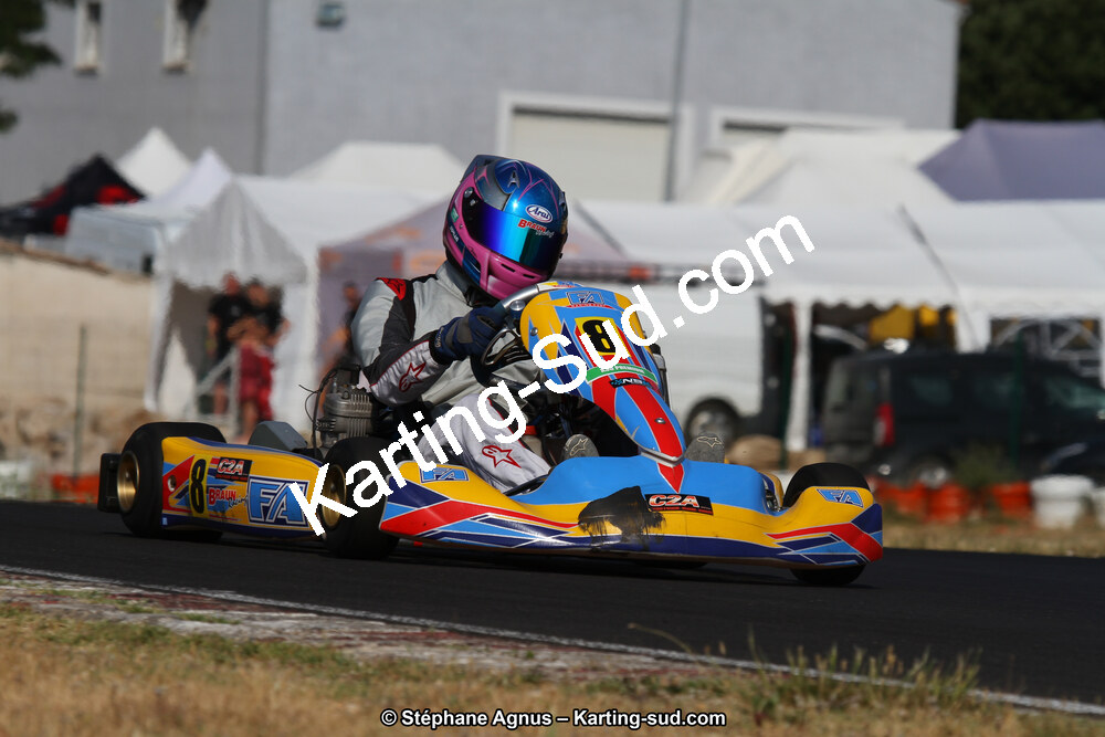 Adrian LAFILLE — 07/06/2015 : 4ème manche du Championnat du Sud à Ganges (Photos Stéphane Agnus) 2015 — karting