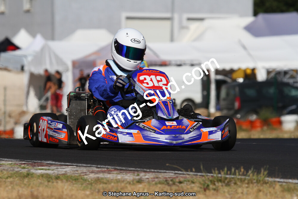 Benoit THIBAL — 07/06/2015 : 4ème manche du Championnat du Sud à Ganges (Photos Stéphane Agnus) 2015 — karting