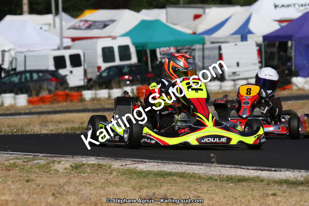 Enzo JOULIE — 07/06/2015 : 4ème manche du Championnat du Sud à Ganges (Photos Stéphane Agnus) 2015 — karting