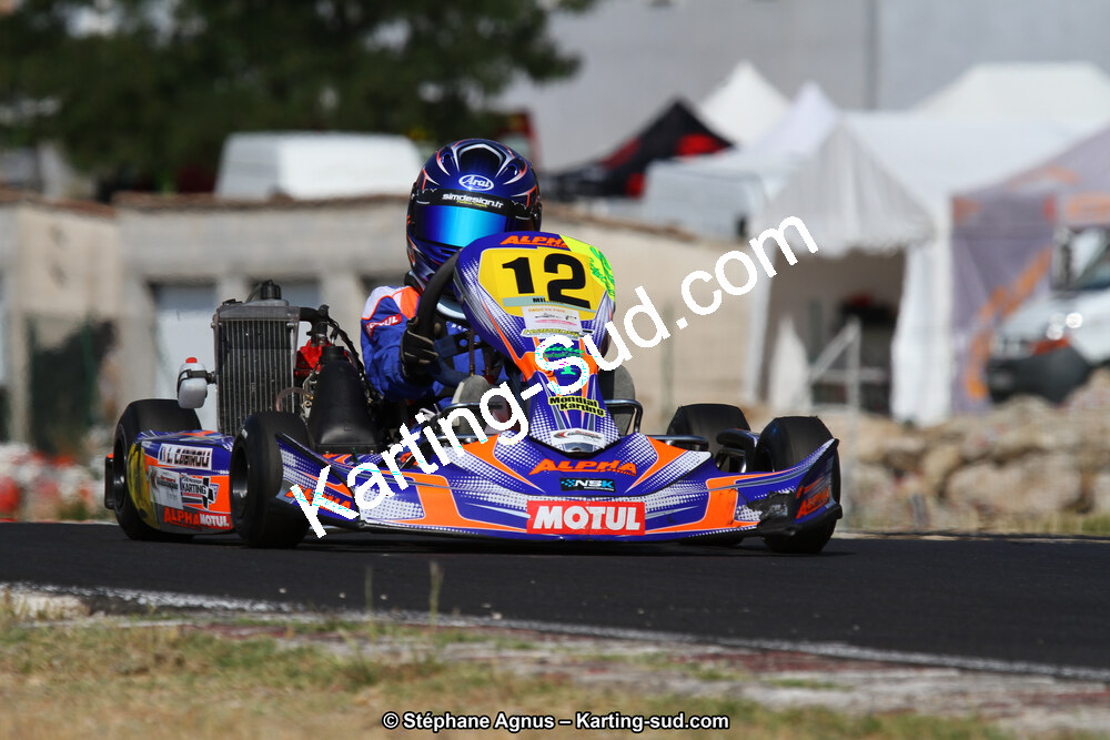Loris CABIROU — 07/06/2015 : 4ème manche du Championnat du Sud à Ganges (Photos Stéphane Agnus) 2015 — karting