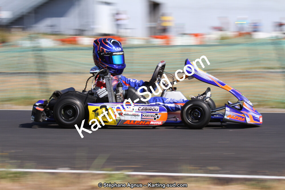 Loris CABIROU — 07/06/2015 : 4ème manche du Championnat du Sud à Ganges (Photos Stéphane Agnus) 2015 — karting