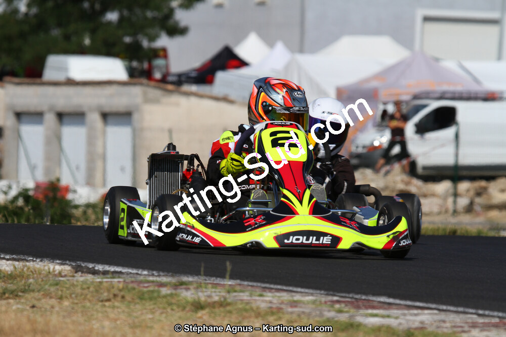 Enzo JOULIE — 07/06/2015 : 4ème manche du Championnat du Sud à Ganges (Photos Stéphane Agnus) 2015 — karting