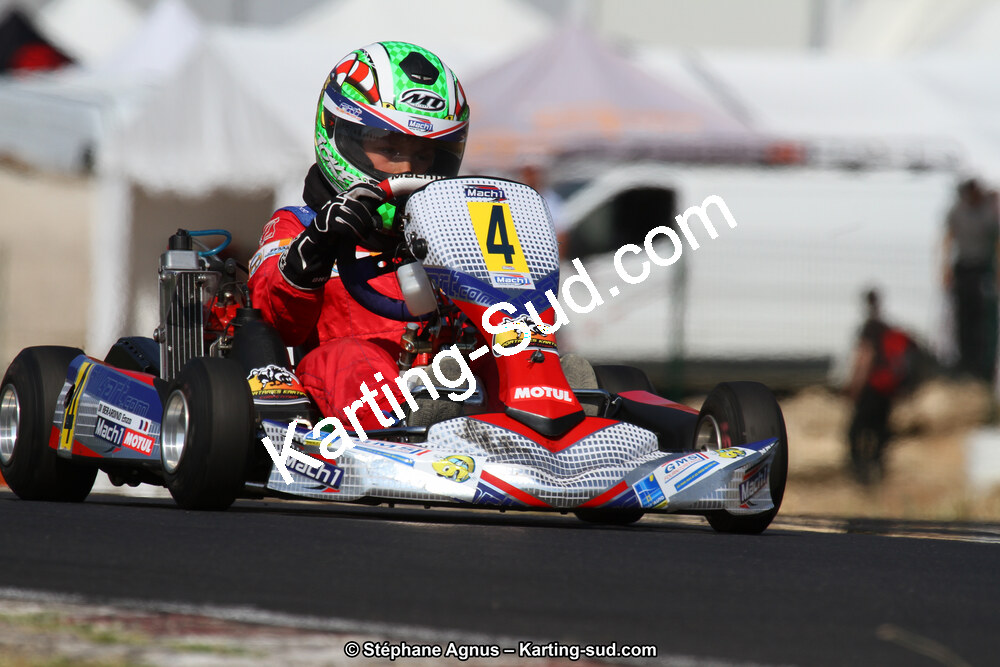 Enzo DI BERARDINO — 07/06/2015 : 4ème manche du Championnat du Sud à Ganges (Photos Stéphane Agnus) 2015 — karting