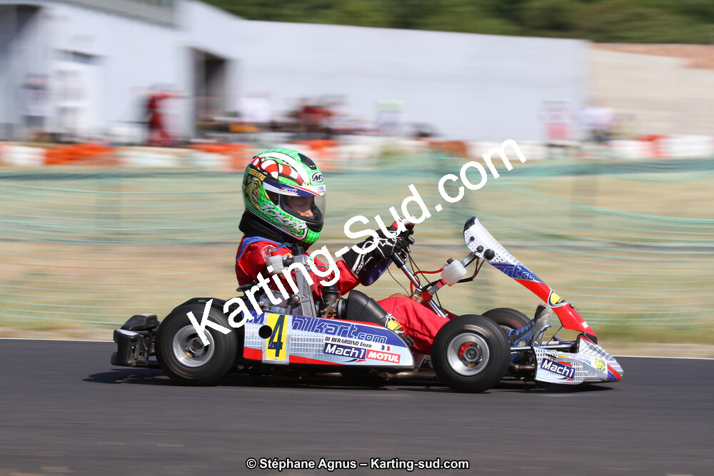 Enzo DI BERARDINO — 07/06/2015 : 4ème manche du Championnat du Sud à Ganges (Photos Stéphane Agnus) 2015 — karting