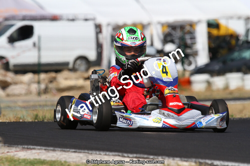 Enzo DI BERARDINO — 07/06/2015 : 4ème manche du Championnat du Sud à Ganges (Photos Stéphane Agnus) 2015 — karting