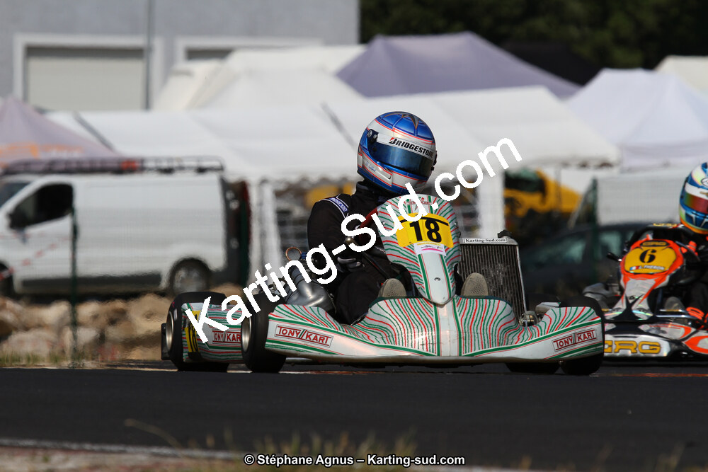 Thomas GILBERT — 07/06/2015 : 4ème manche du Championnat du Sud à Ganges (Photos Stéphane Agnus) 2015 — karting
