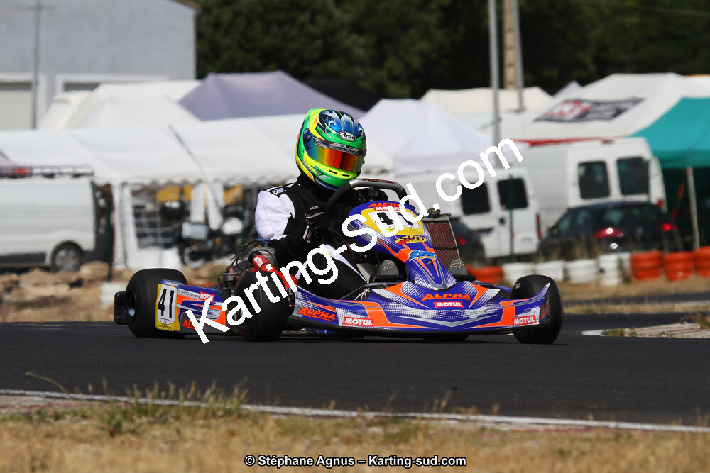 Alexandre THEROND — 07/06/2015 : 4ème manche du Championnat du Sud à Ganges (Photos Stéphane Agnus) 2015 — karting
