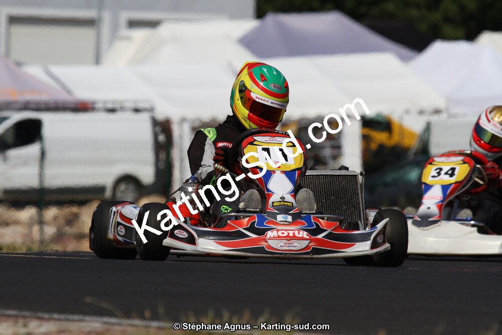 Florian DE LIMA — 07/06/2015 : 4ème manche du Championnat du Sud à Ganges (Photos Stéphane Agnus) 2015 — karting