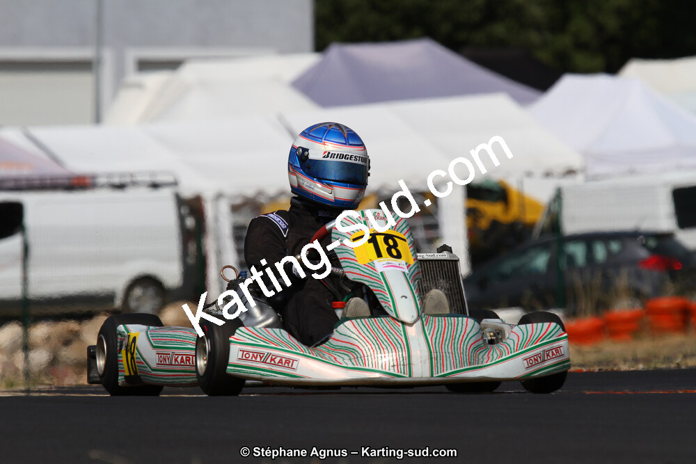 Thomas GILBERT — 07/06/2015 : 4ème manche du Championnat du Sud à Ganges (Photos Stéphane Agnus) 2015 — karting