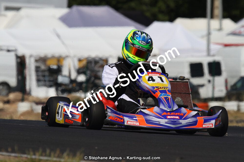 Alexandre THEROND — 07/06/2015 : 4ème manche du Championnat du Sud à Ganges (Photos Stéphane Agnus) 2015 — karting