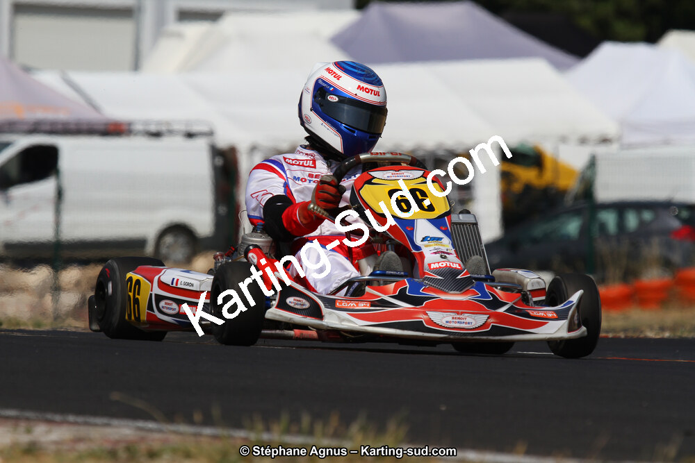 Eric GORON — 07/06/2015 : 4ème manche du Championnat du Sud à Ganges (Photos Stéphane Agnus) 2015 — karting