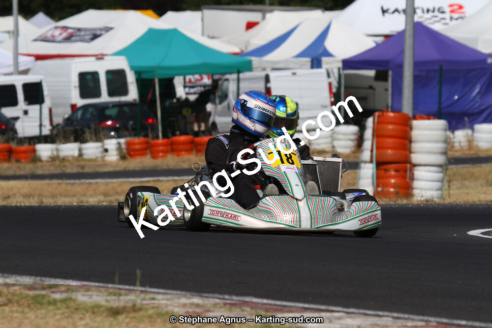 Thomas GILBERT — 07/06/2015 : 4ème manche du Championnat du Sud à Ganges (Photos Stéphane Agnus) 2015 — karting
