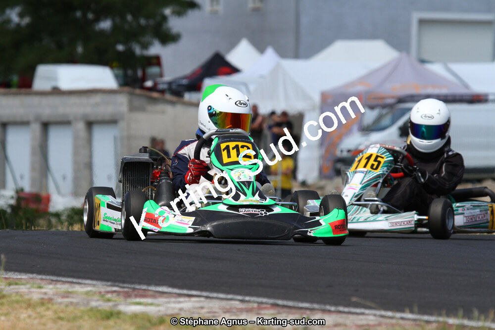 Marius ANGLADE — 07/06/2015 : 4ème manche du Championnat du Sud à Ganges (Photos Stéphane Agnus) 2015 — karting
