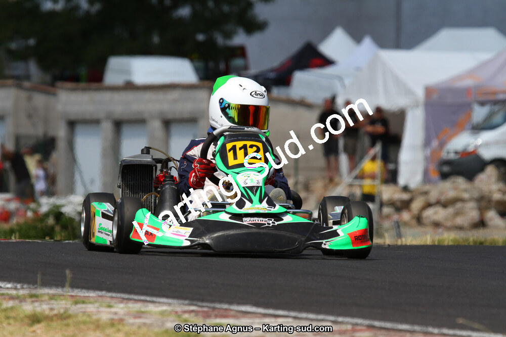 Marius ANGLADE — 07/06/2015 : 4ème manche du Championnat du Sud à Ganges (Photos Stéphane Agnus) 2015 — karting