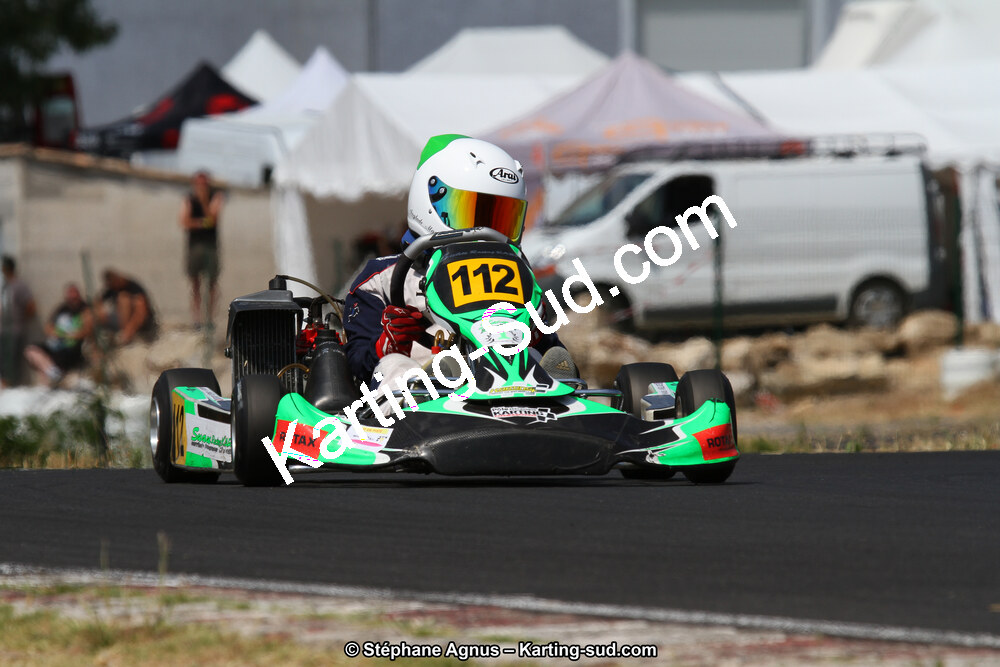 Marius ANGLADE — 07/06/2015 : 4ème manche du Championnat du Sud à Ganges (Photos Stéphane Agnus) 2015 — karting