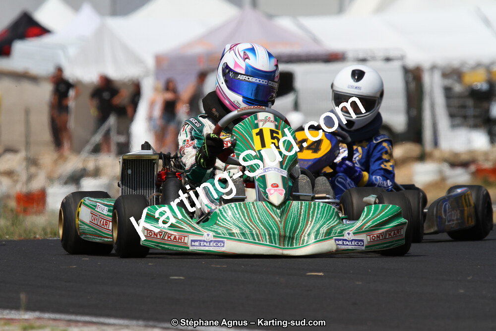 Sandra THOMAS — 07/06/2015 : 4ème manche du Championnat du Sud à Ganges (Photos Stéphane Agnus) 2015 — karting