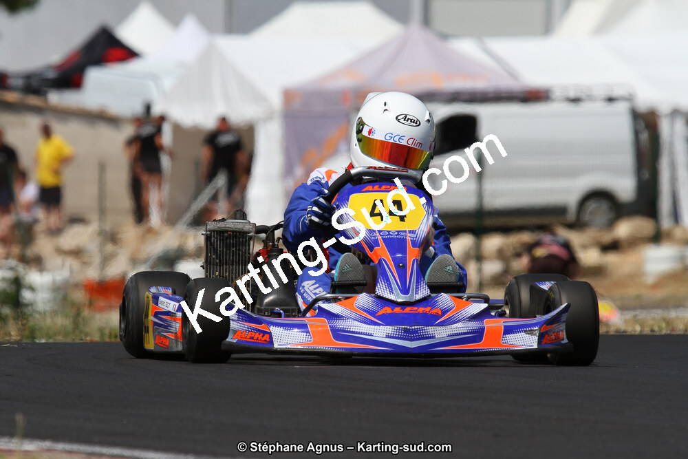 Emeric GOT — 07/06/2015 : 4ème manche du Championnat du Sud à Ganges (Photos Stéphane Agnus) 2015 — karting