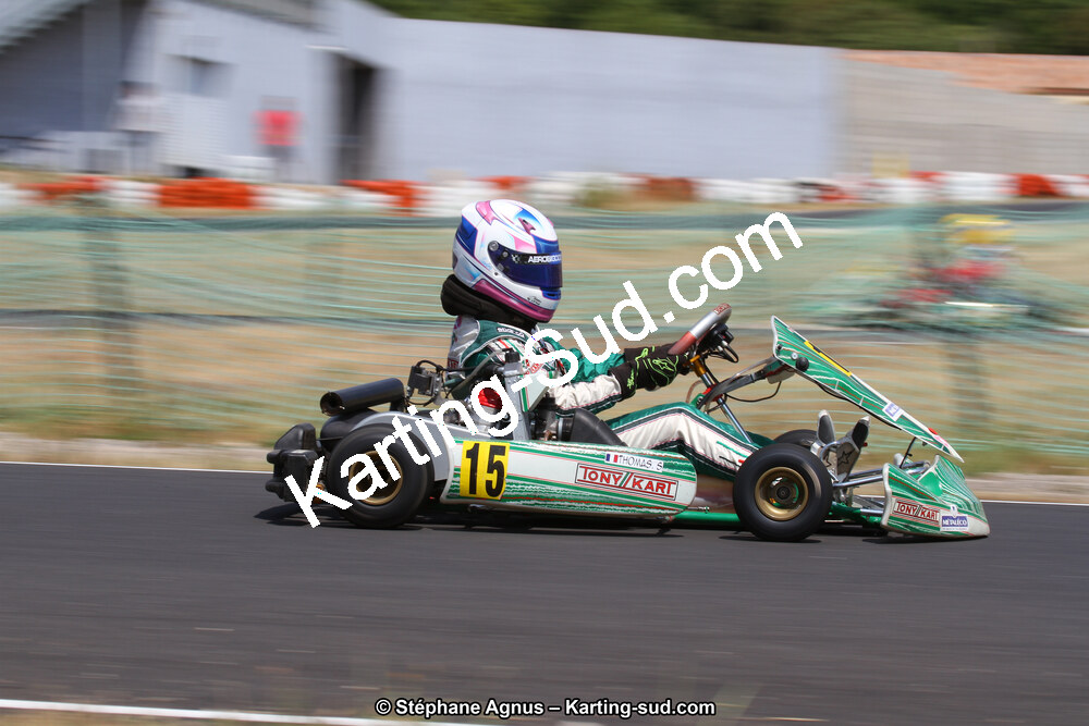 Sandra THOMAS — 07/06/2015 : 4ème manche du Championnat du Sud à Ganges (Photos Stéphane Agnus) 2015 — karting