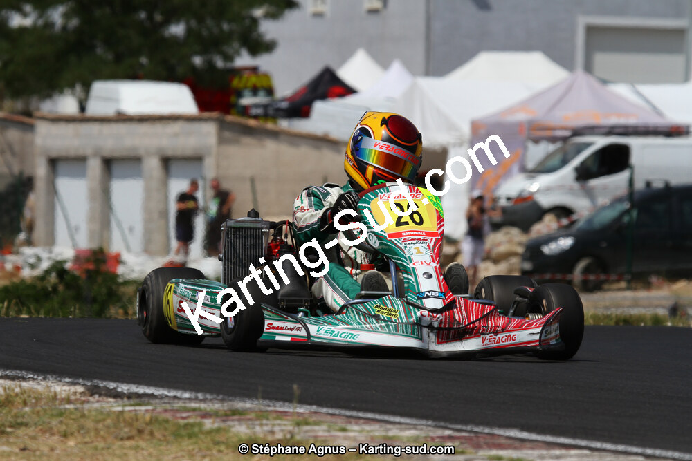 Tom VIDAL — 07/06/2015 : 4ème manche du Championnat du Sud à Ganges (Photos Stéphane Agnus) 2015 — karting
