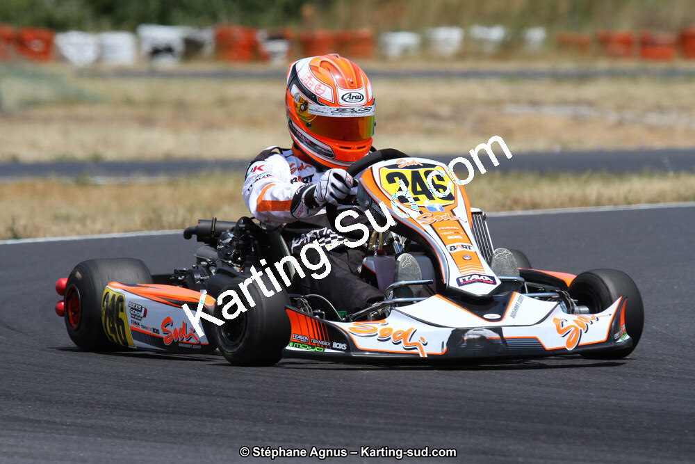 Alexis GERDIL — 07/06/2015 : 4ème manche du Championnat du Sud à Ganges (Photos Stéphane Agnus) 2015 — karting