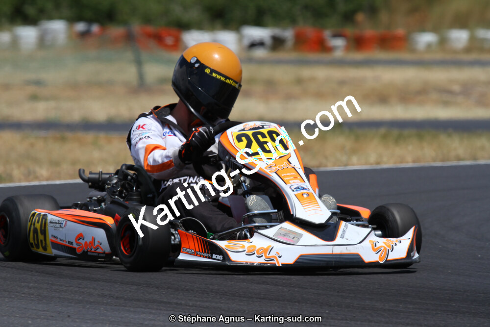François SIMOUNET — 07/06/2015 : 4ème manche du Championnat du Sud à Ganges (Photos Stéphane Agnus) 2015 — karting