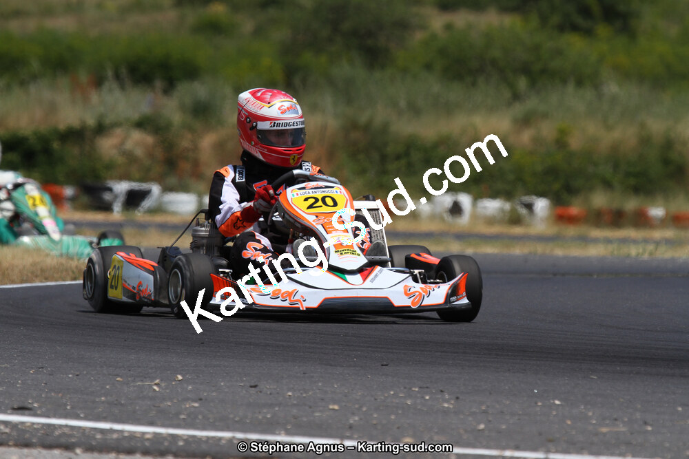 Luca ANTONUCCI — 07/06/2015 : 4ème manche du Championnat du Sud à Ganges (Photos Stéphane Agnus) 2015 — karting