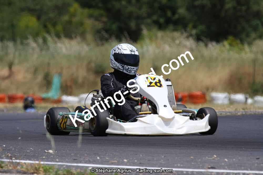 Sylvain REYNES — 07/06/2015 : 4ème manche du Championnat du Sud à Ganges (Photos Stéphane Agnus) 2015 — karting
