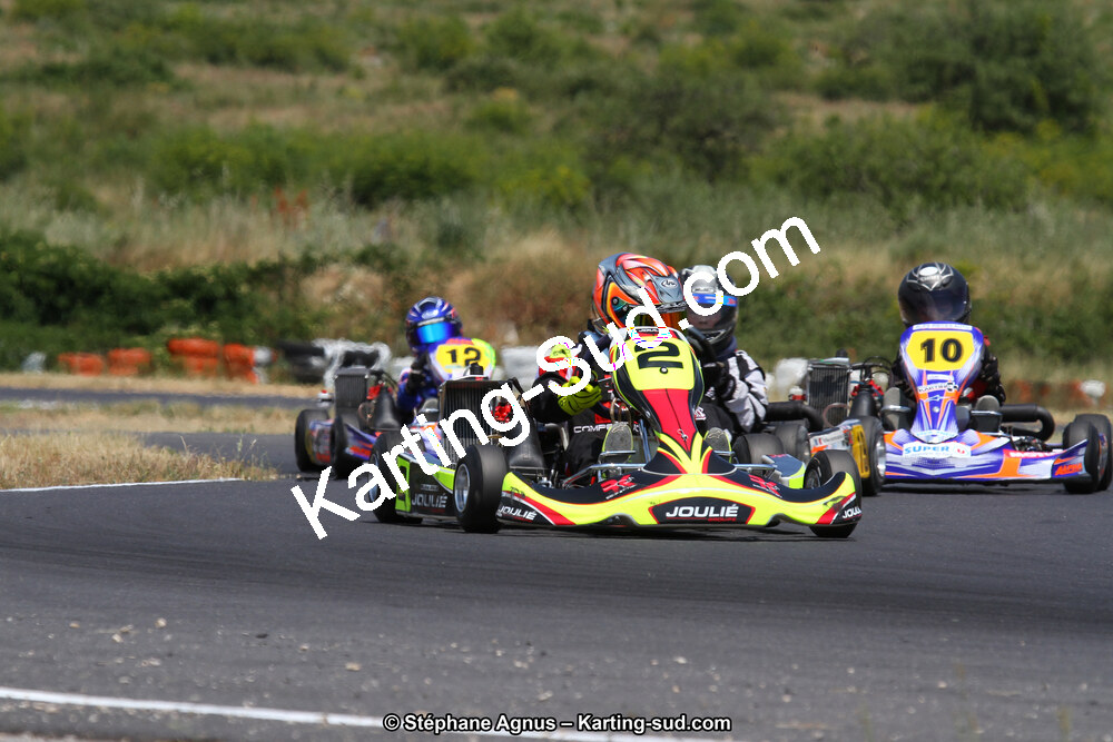 Enzo JOULIE — 07/06/2015 : 4ème manche du Championnat du Sud à Ganges (Photos Stéphane Agnus) 2015 — karting
