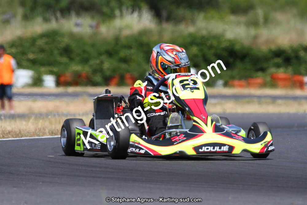 Enzo JOULIE — 07/06/2015 : 4ème manche du Championnat du Sud à Ganges (Photos Stéphane Agnus) 2015 — karting